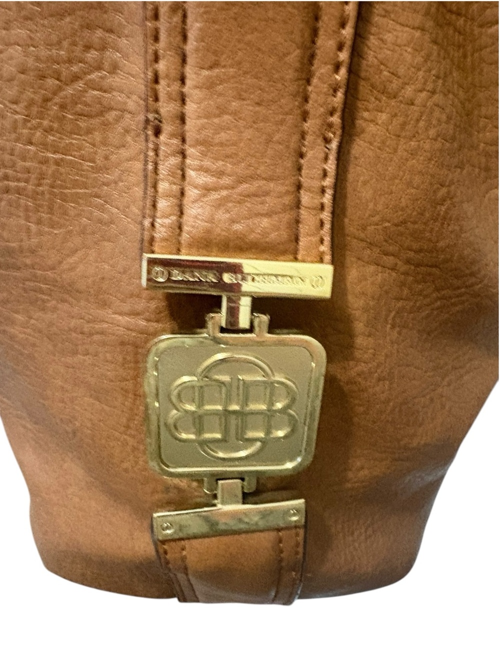 Dana Buchman Vintage Y2K Caramel Slouchy Hobo Shoulder Bag ✨ - Picture 3 of 8
